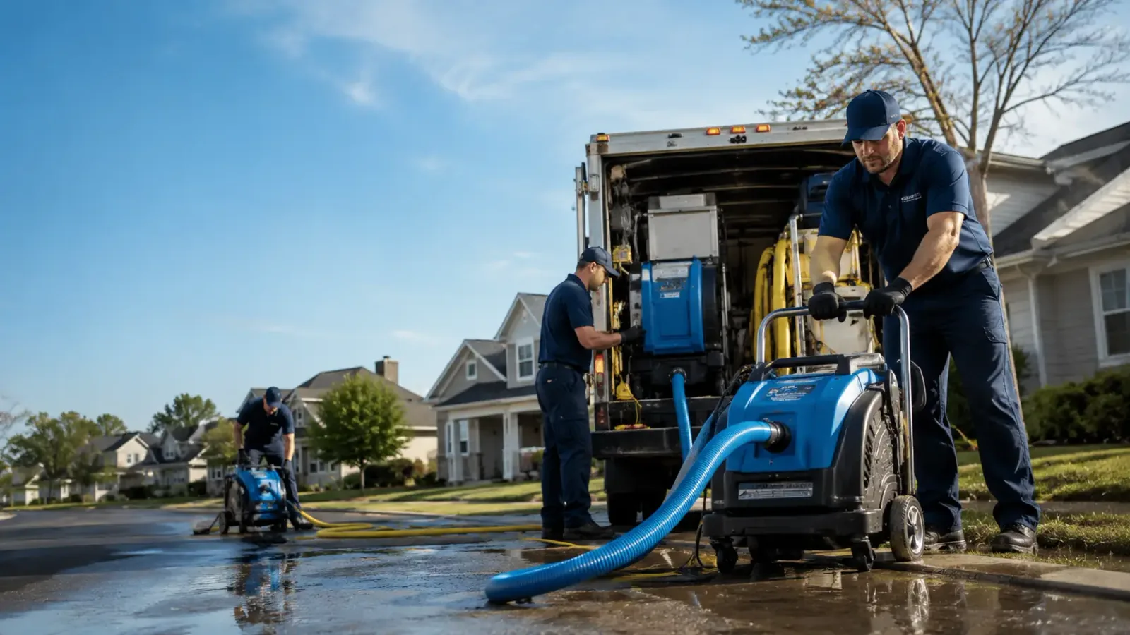 Flood Damage Cleanup in North Street, MI